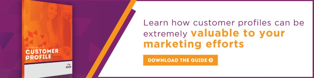 Learn the Value of Customer Profiling