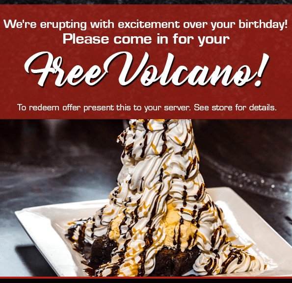 birthday offer to bring back guests birthday offer to bring back guests