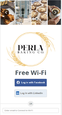 WiFi Landing Page Example 2