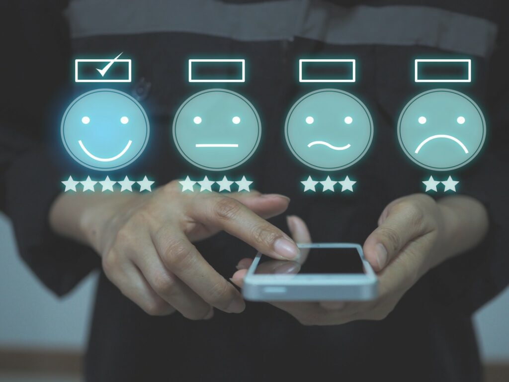 ratings and reviews response