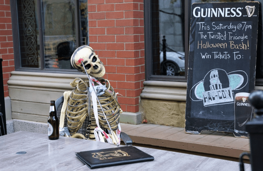 restaurant halloween promotion