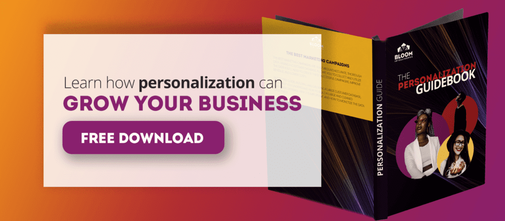 collecting customer data - personalization guide