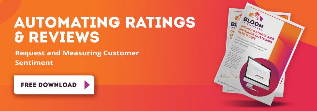 Measuring Customer Experience Using Ratings and Reviews Measuring Customer Experience Using Ratings and Reviews