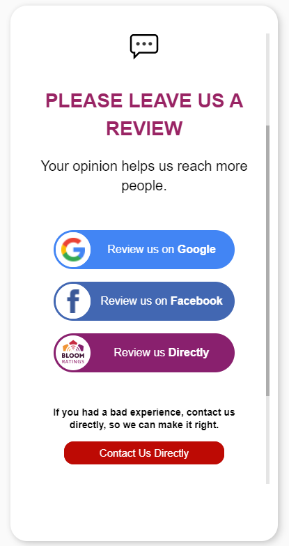 Restaurant Email Marketing Template for Review Request Restaurant Email Marketing Template for Review Request