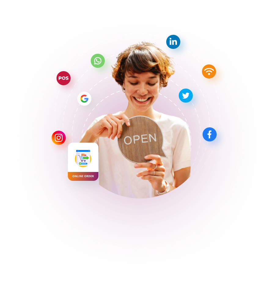 Online Ordering Marketing Screenshot