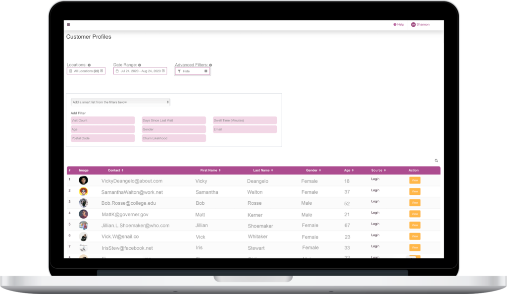 Collecting Customer Data