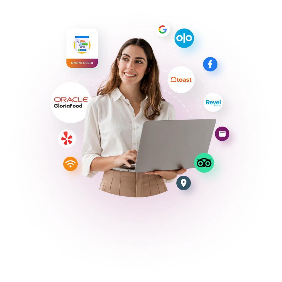 Girl with new integrations